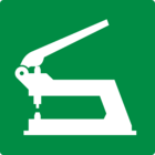 Through Hole Press Icon
