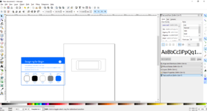 TV Mood Lamp Mitered Base With Hole DXF Template.png