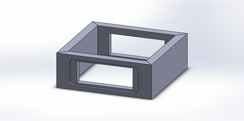 TV Mood Lamp Mitered Base With Hole.png