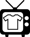 TV Tshirt Icon
