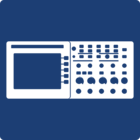 Oscilloscope graphic